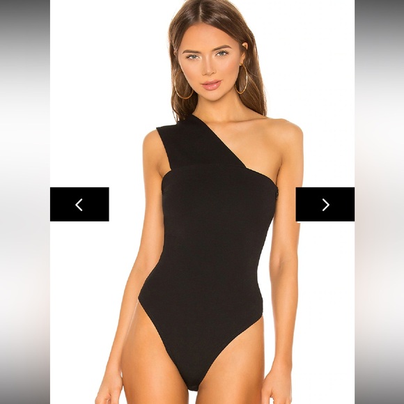 Superdown one shoulder bodysuit, like new worn once xs - Picture 2 of 7